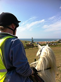 Iona goes to the Seaside